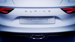 Alpine Vision Concept exhaust